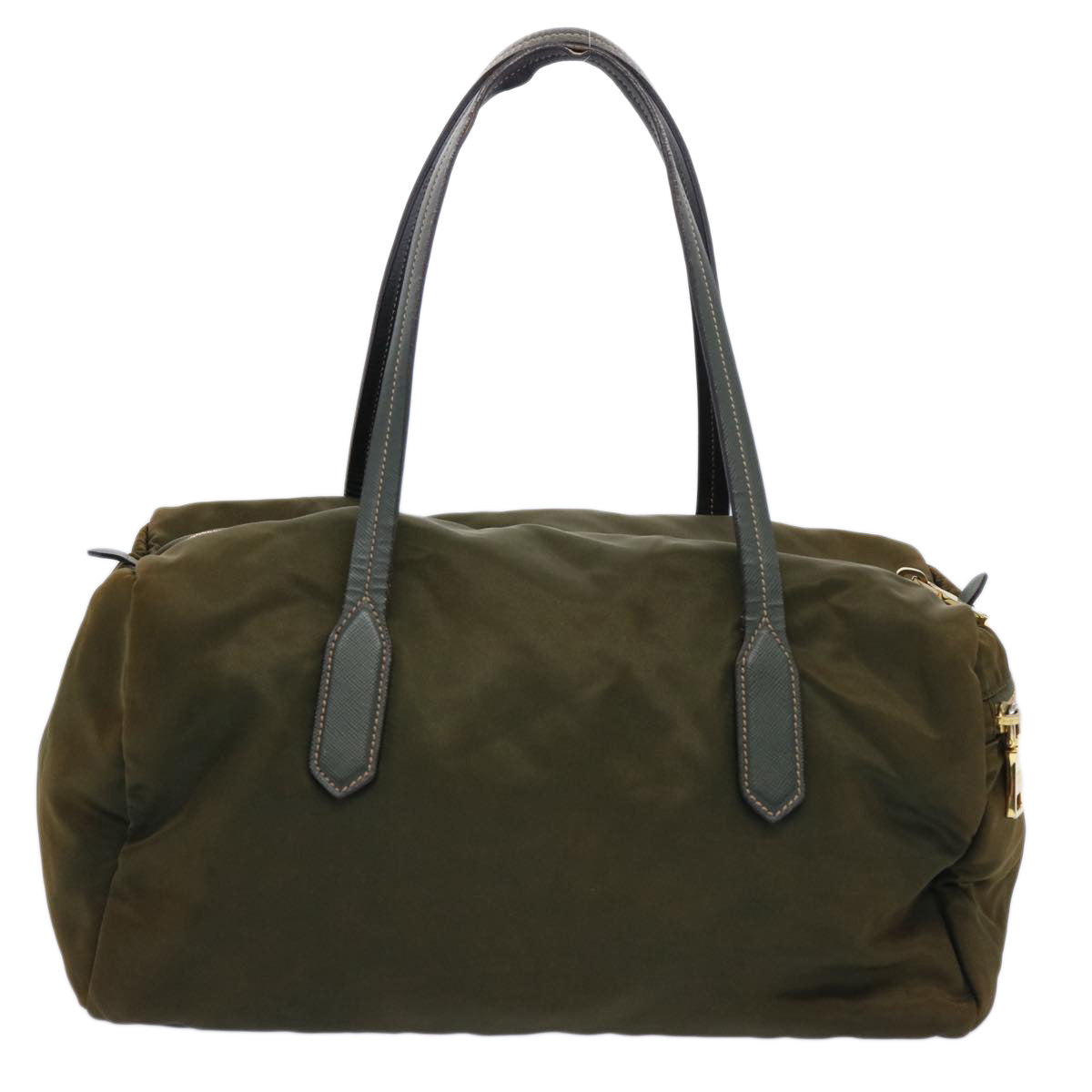 PRADA Shoulder Bag Nylon Khaki ac2567