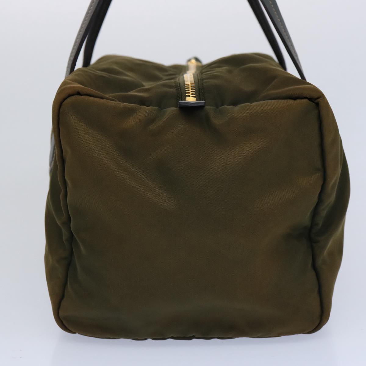 PRADA Shoulder Bag Nylon Khaki ac2567