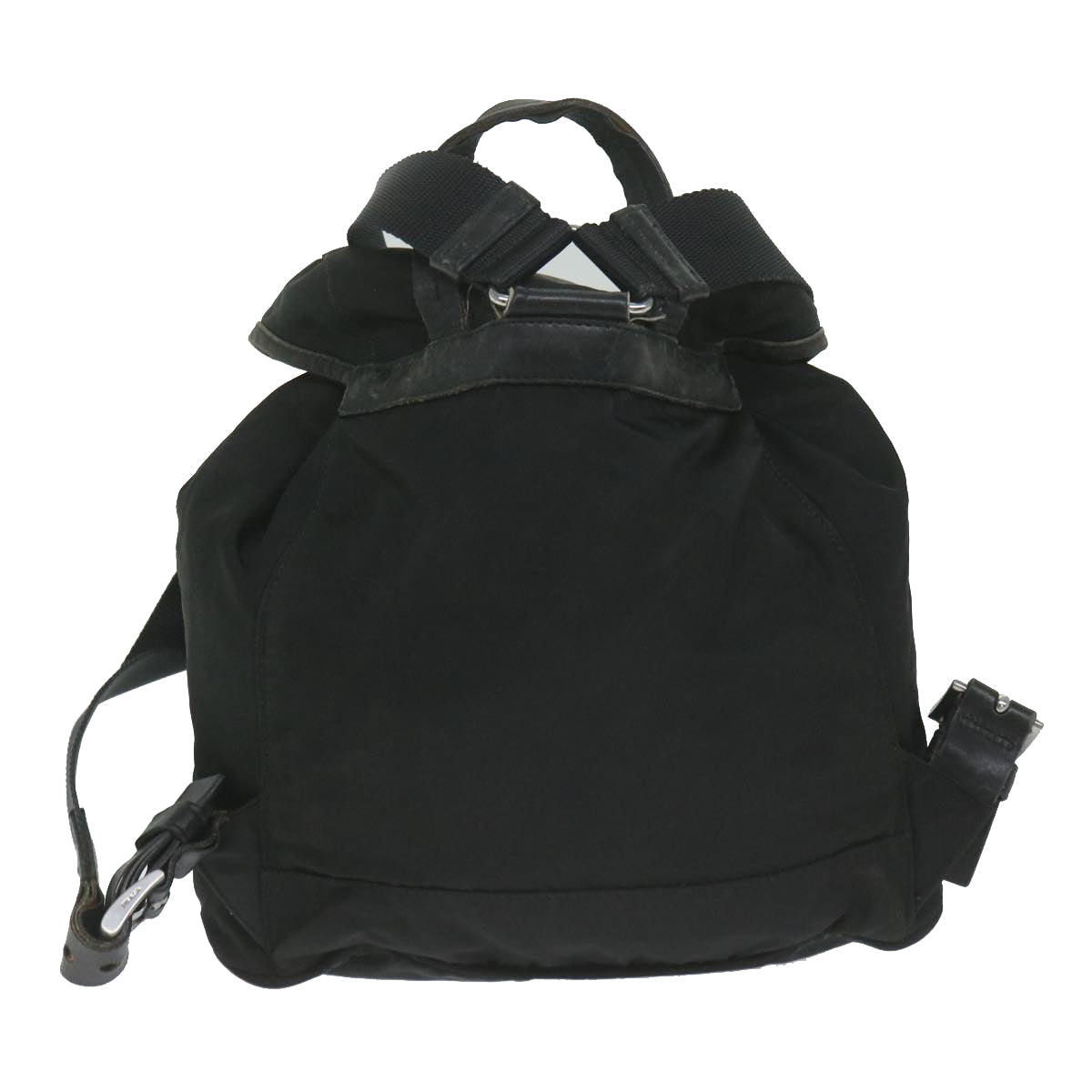 PRADA Backpack Nylon Black ac2597