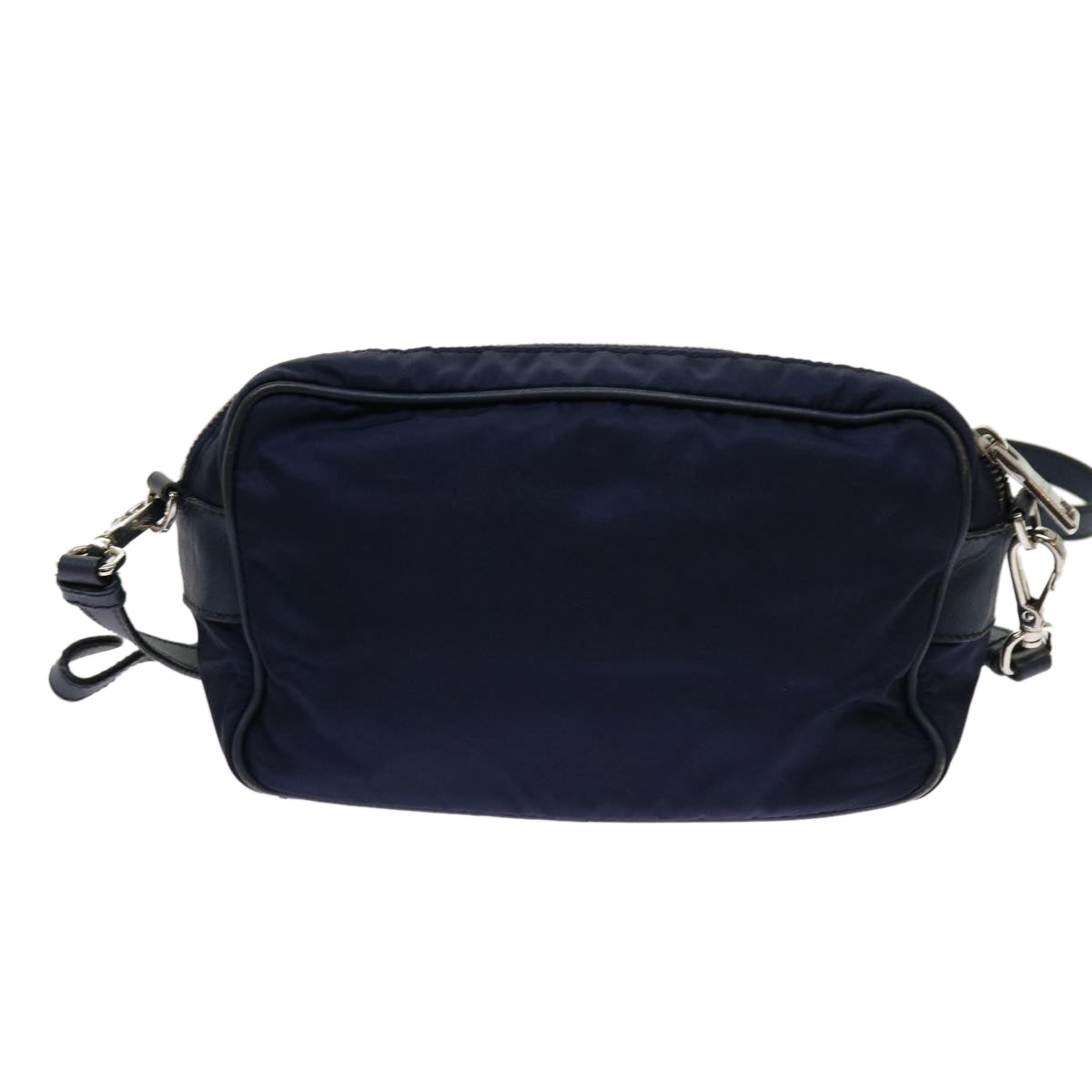PRADA Shoulder Bag Nylon Navy ac2599