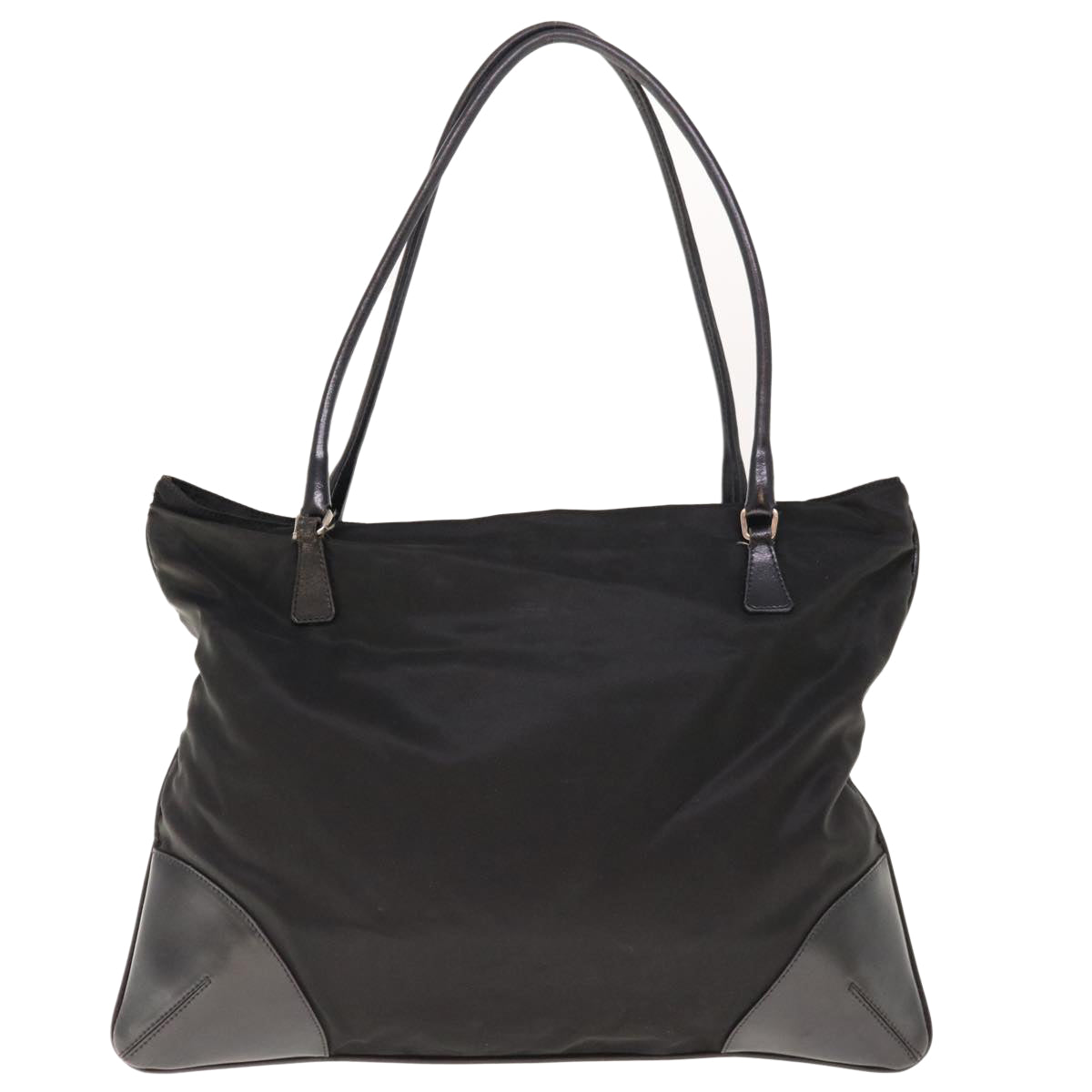 PRADA Shoulder Bag Nylon Black ac2655