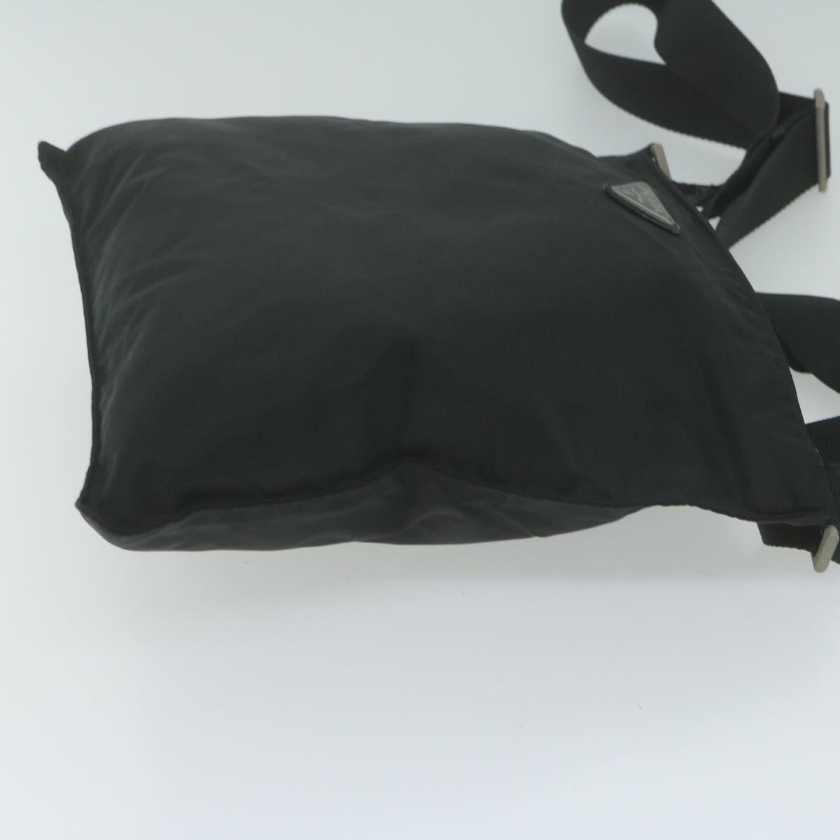 PRADA Shoulder Bag Nylon Black ac2658