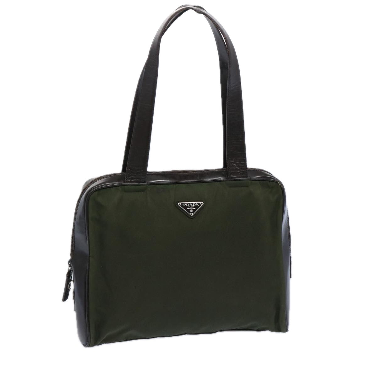 PRADA Tote Bag Nylon Green ac2723