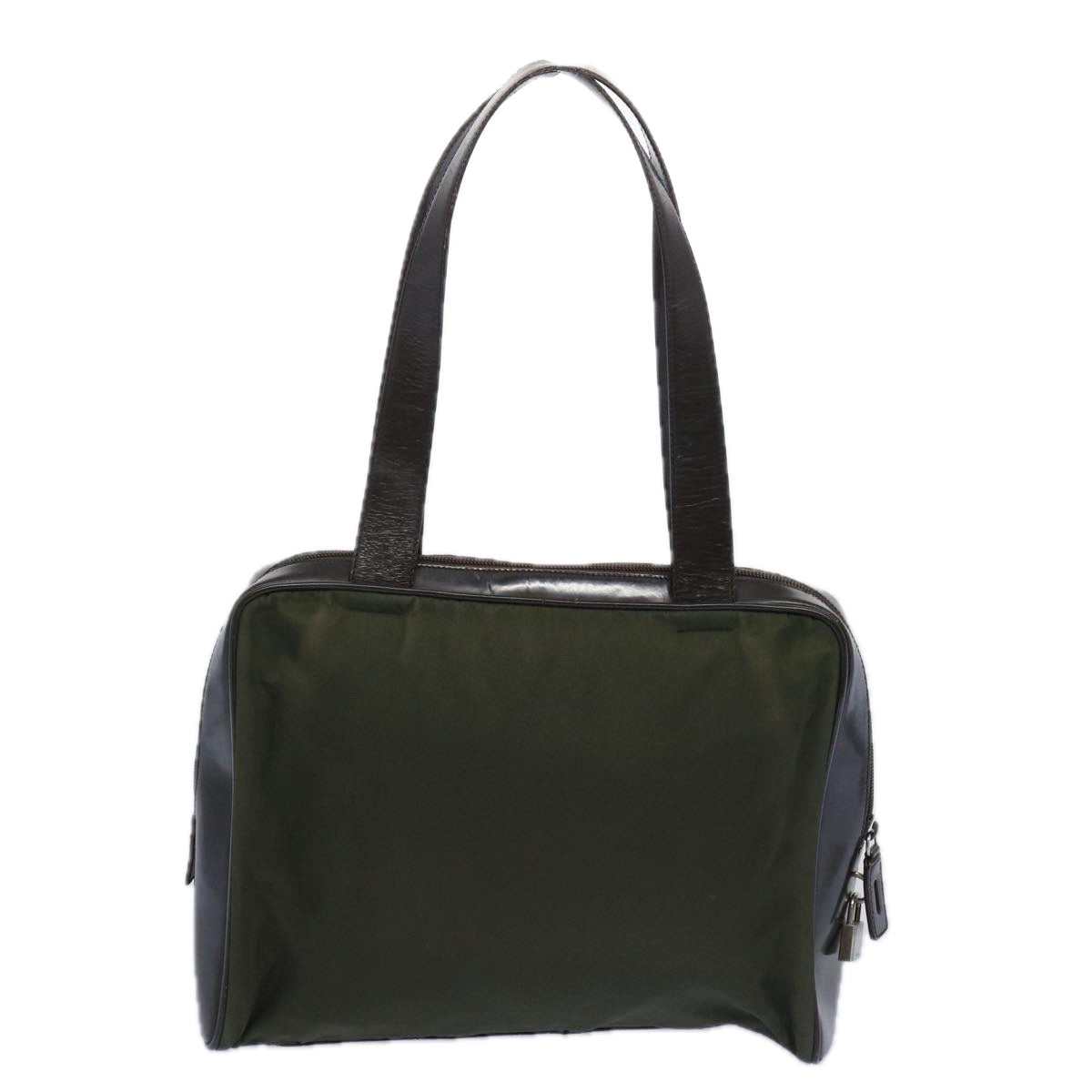 PRADA Tote Bag Nylon Green ac2723