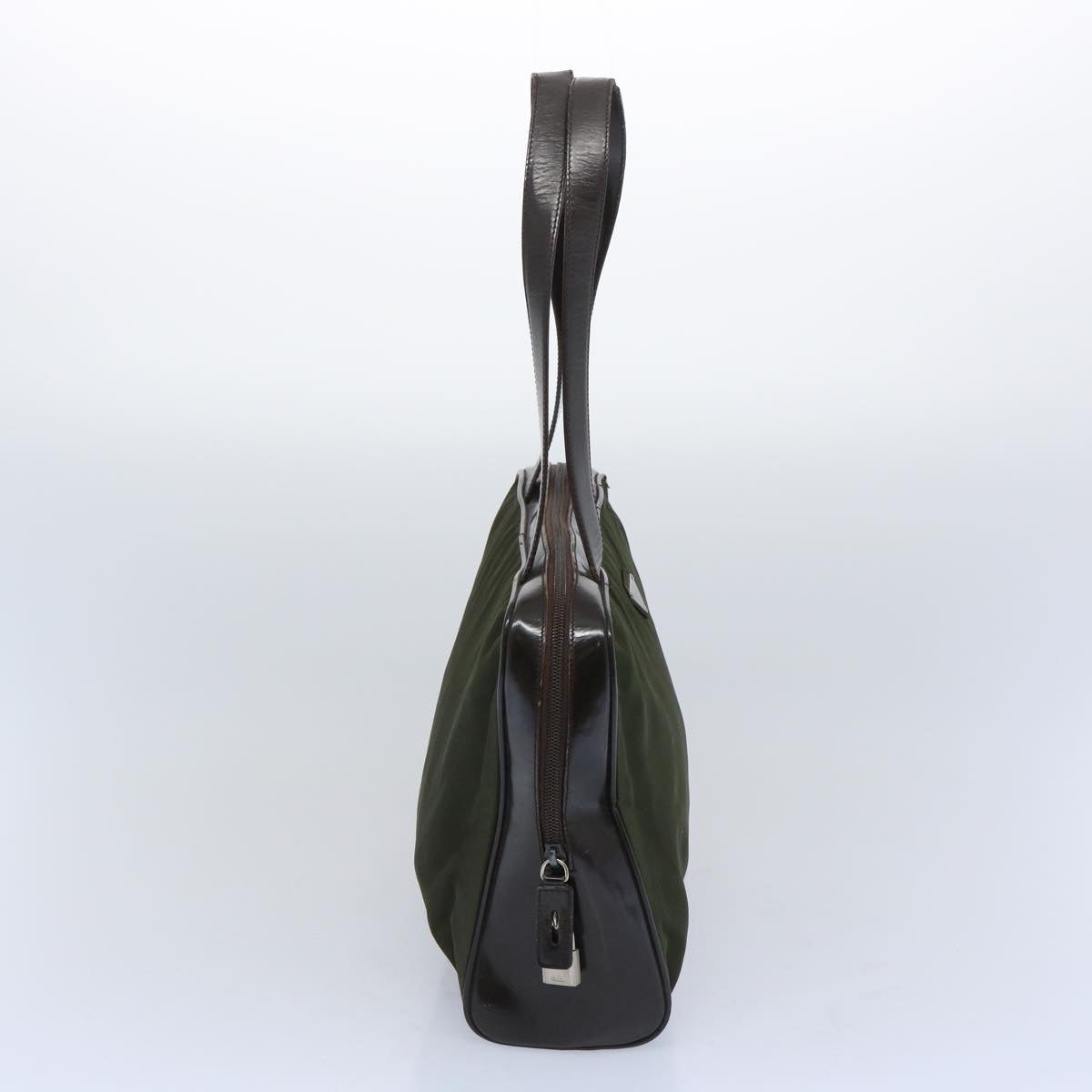 PRADA Tote Bag Nylon Green ac2723