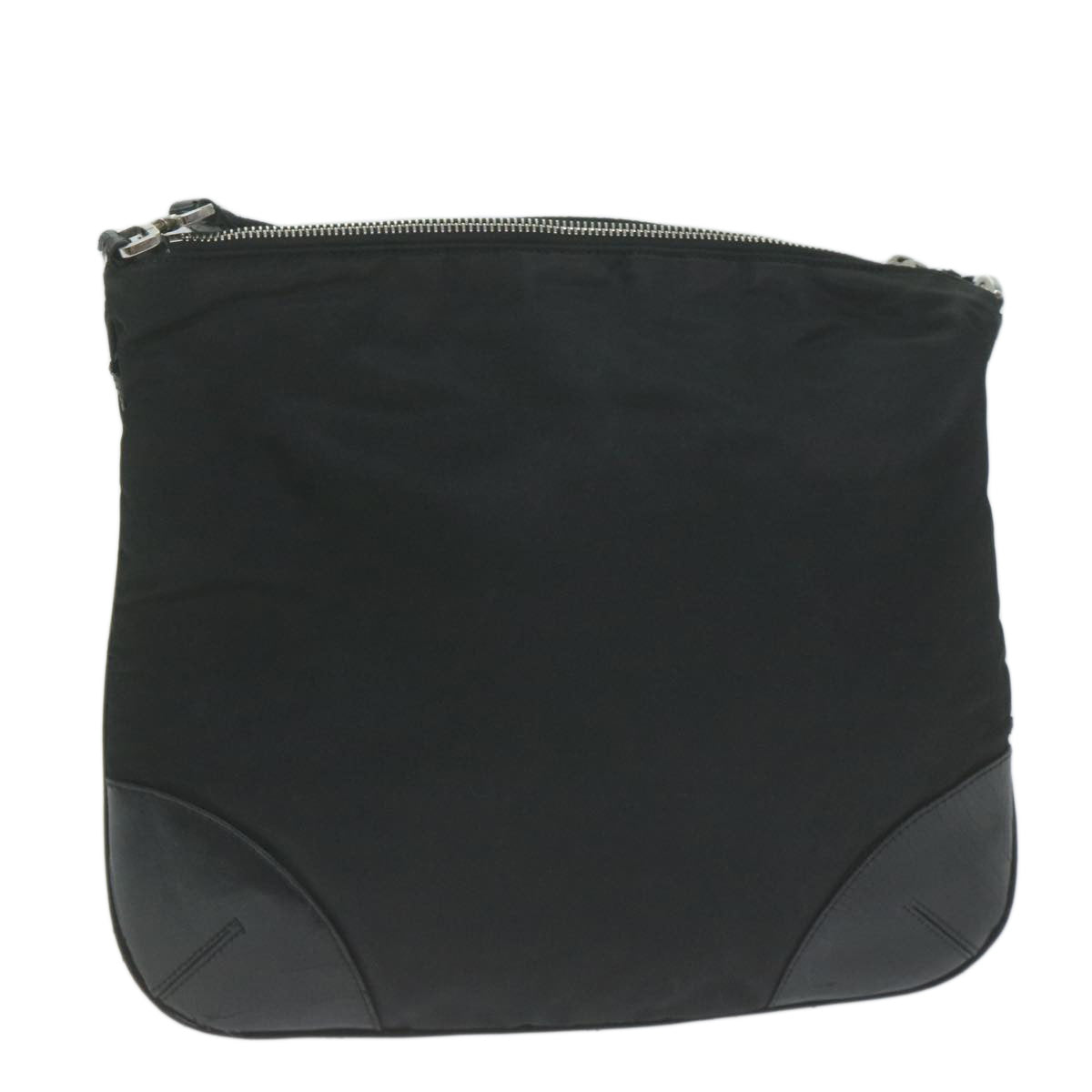 PRADA Shoulder Bag Nylon Black ac2727