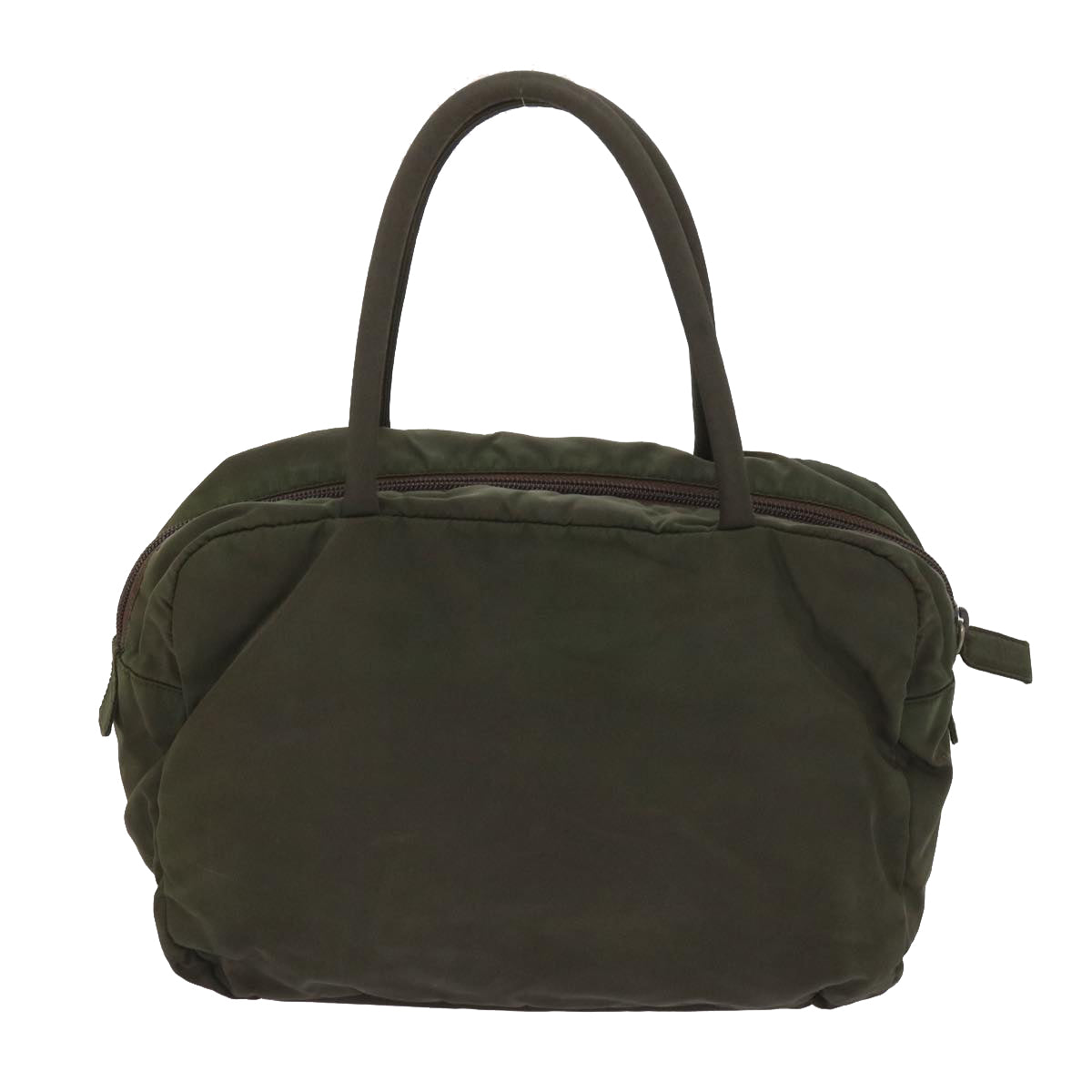 PRADA Hand Bag Nylon Green ac2745