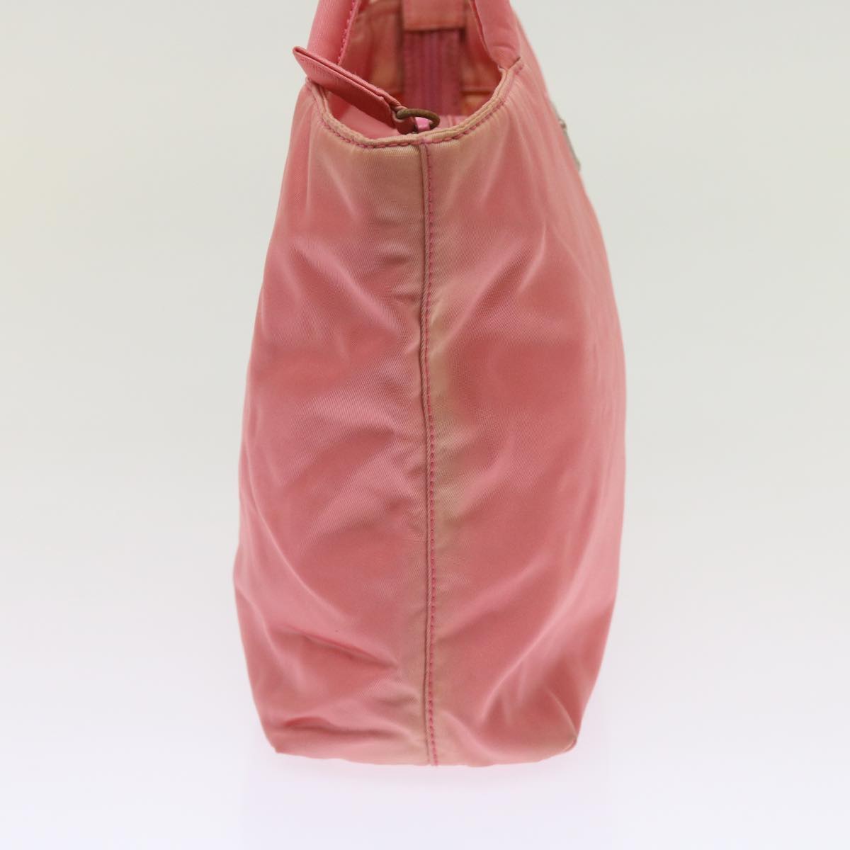 PRADA Hand Bag Nylon Pink ac2749