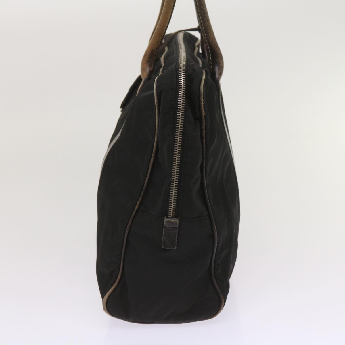 PRADA Hand Bag Nylon Black ac2751