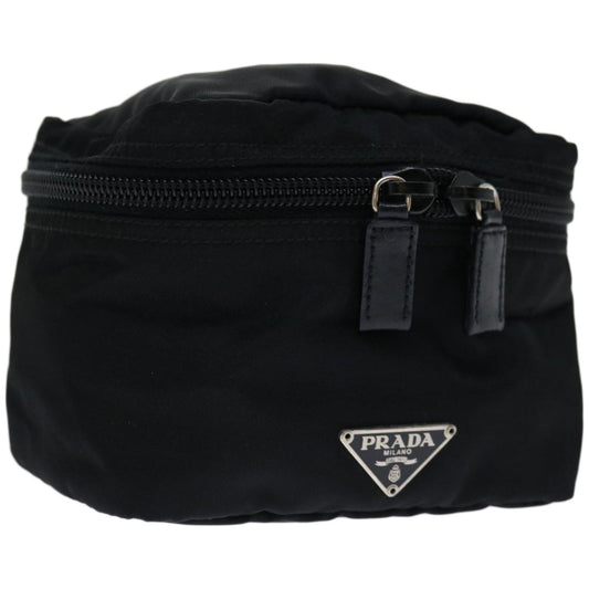 PRADA Pouch Nylon Black  ac2802
