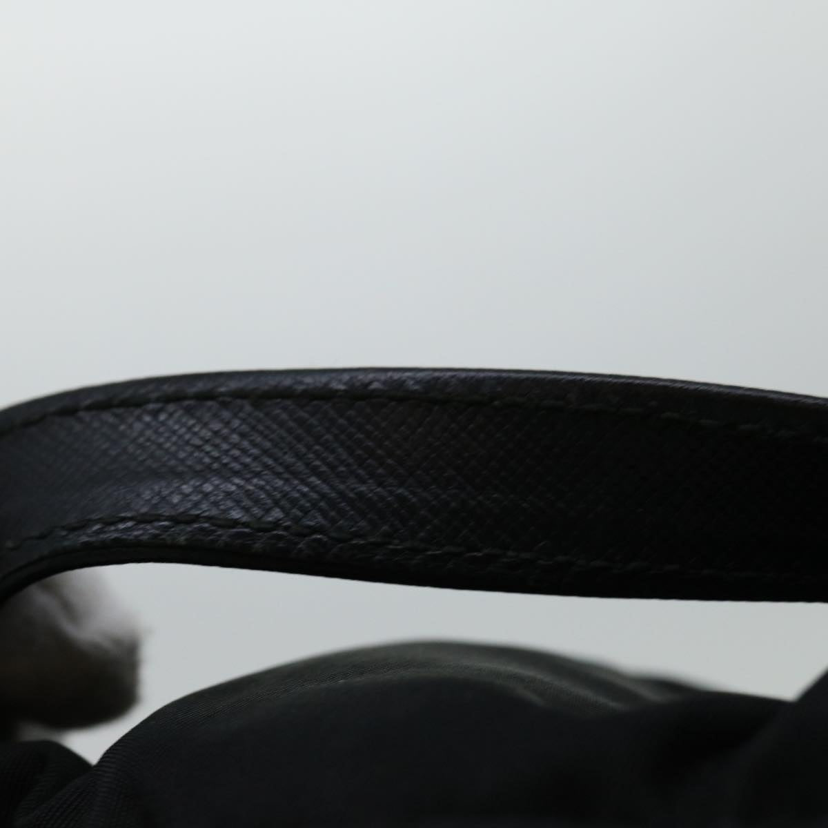 PRADA Pouch Nylon Black  ac2803