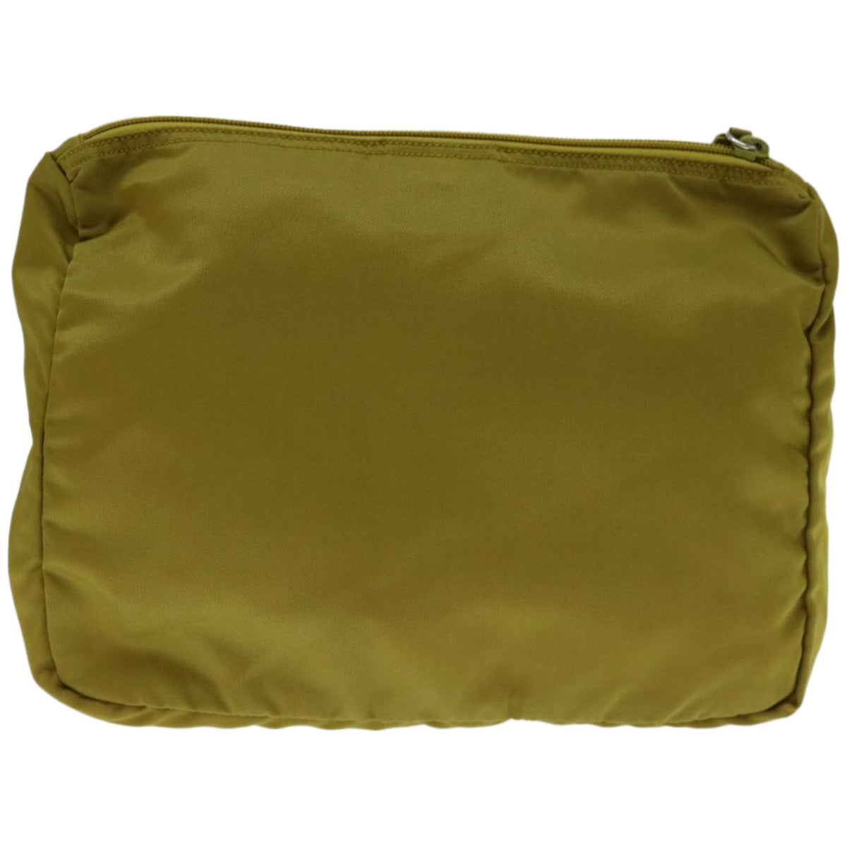 PRADA Pouch Nylon Khaki  ac2804