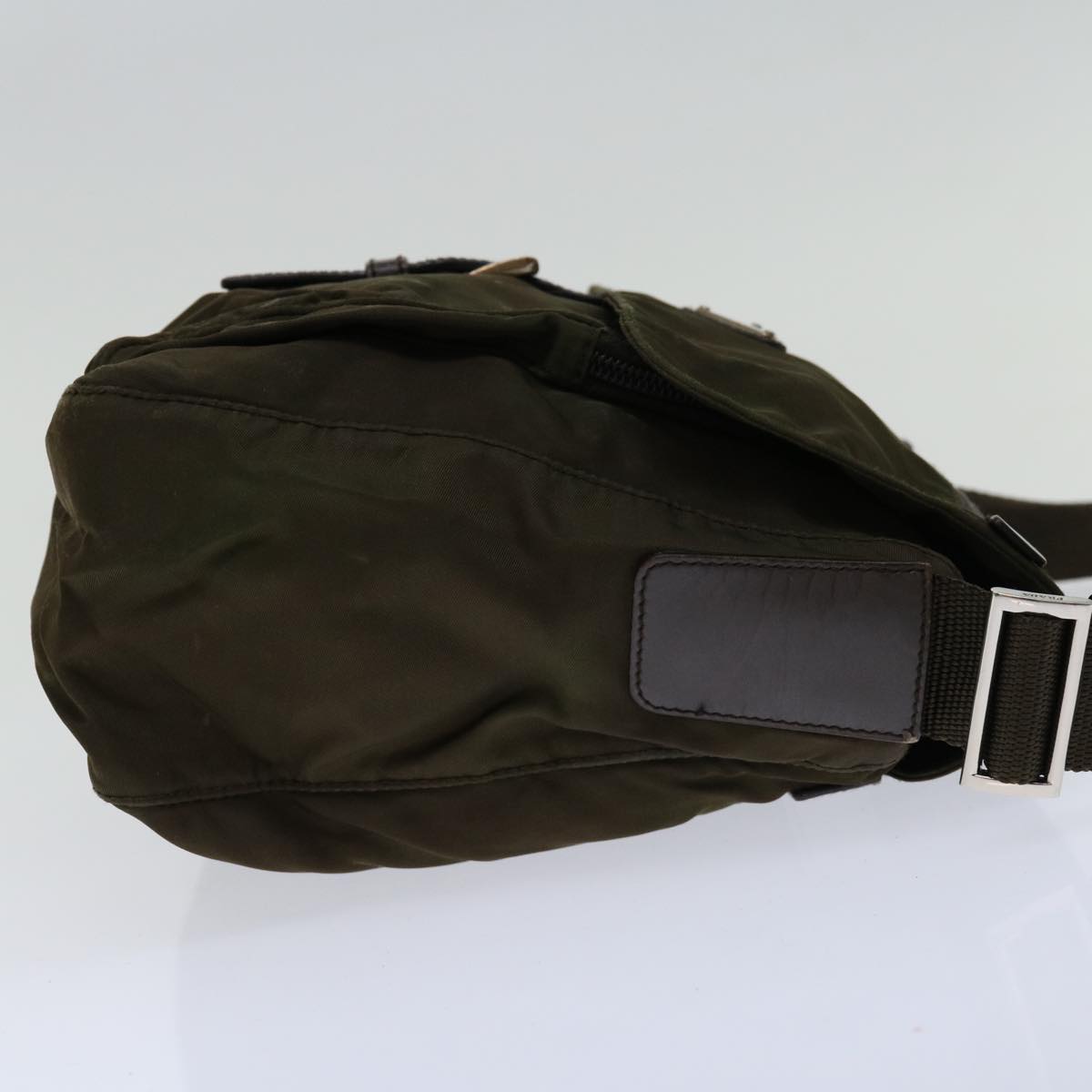 PRADA Shoulder Bag Nylon Khaki  ac2817