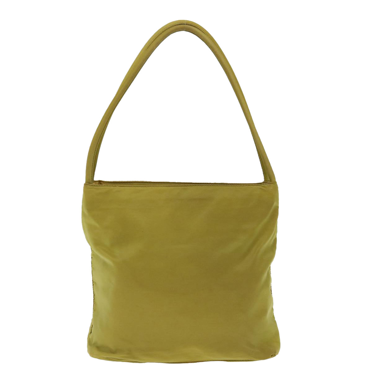 PRADA Shoulder Bag Nylon Yellow ac2862