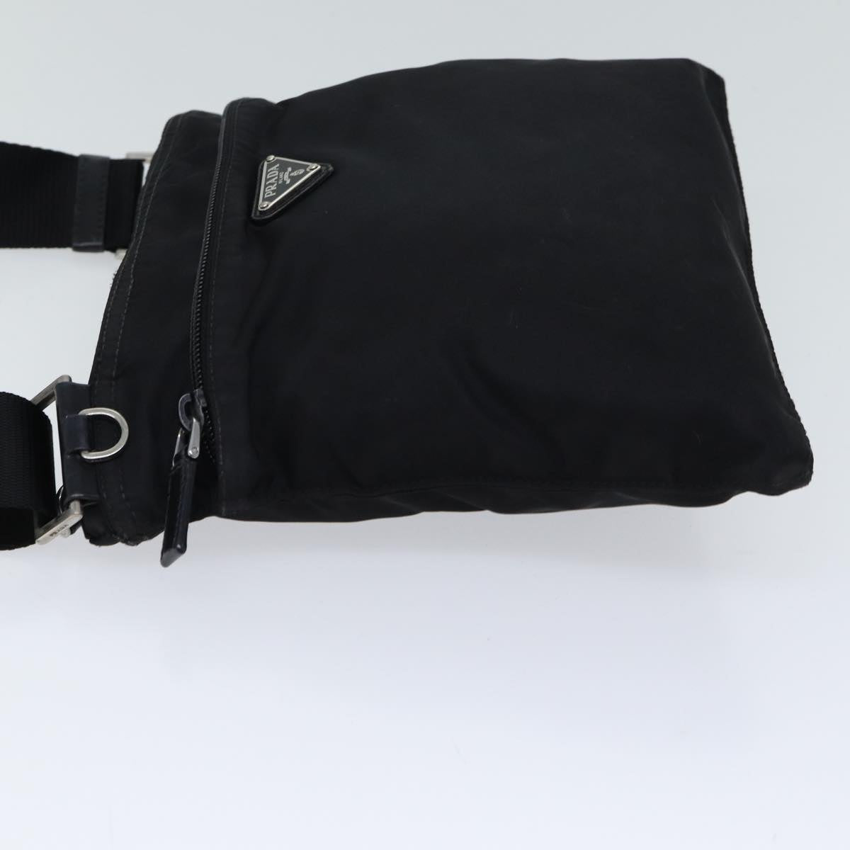 PRADA Shoulder Bag Nylon Black ac2865