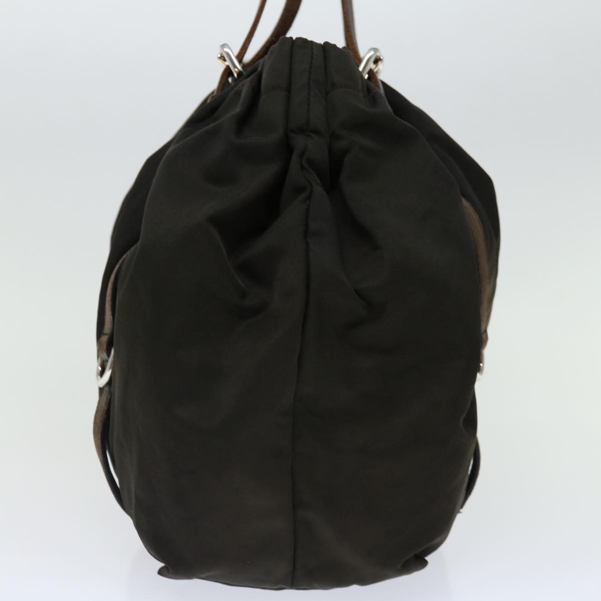 PRADA Shoulder Bag Nylon Khaki ac2867