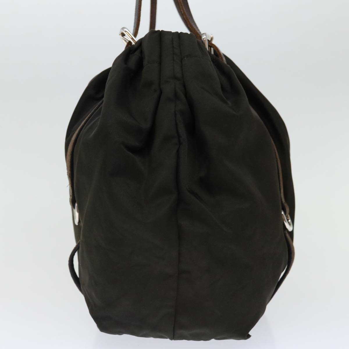 PRADA Shoulder Bag Nylon Khaki ac2867