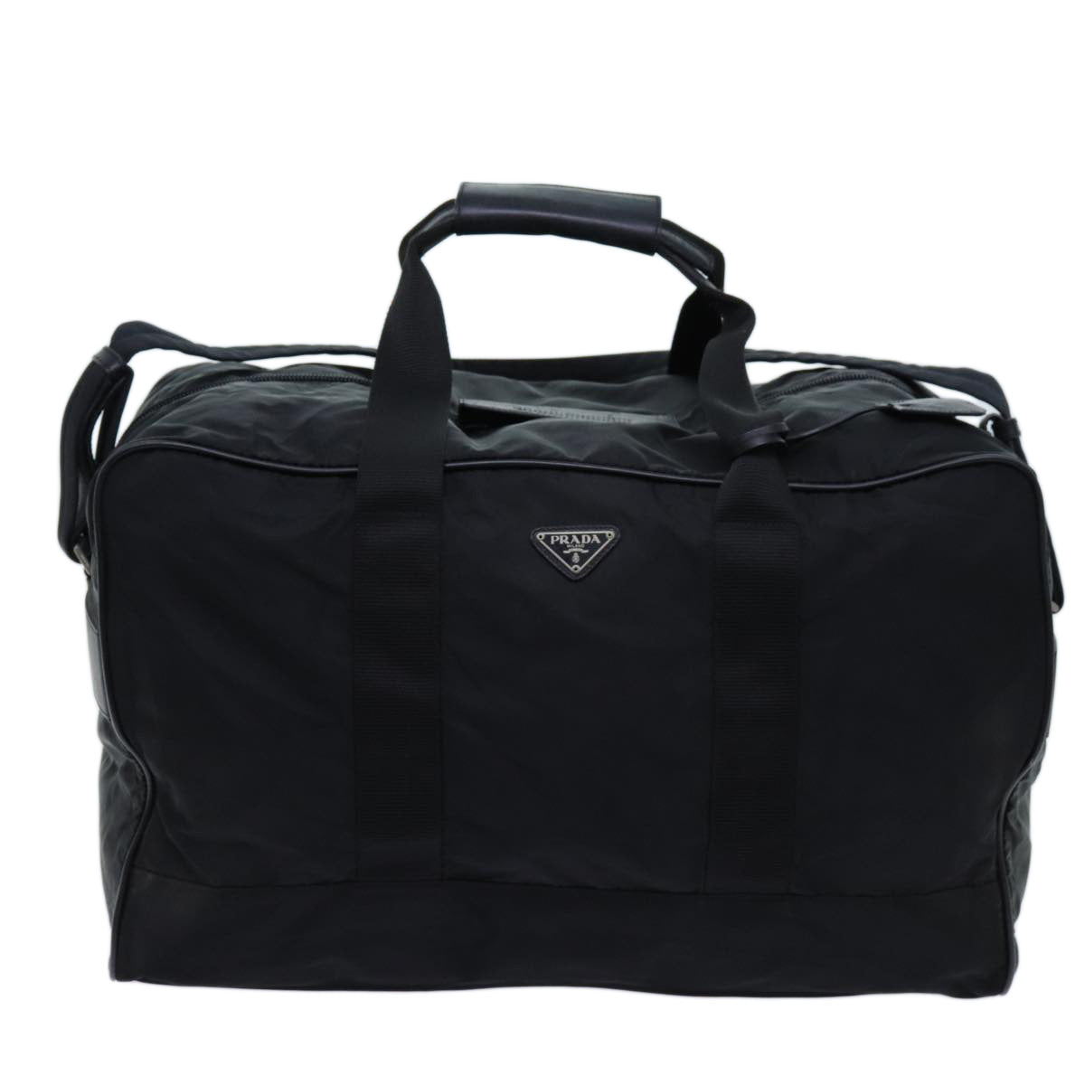 PRADA Boston Bag Nylon 2way Black ac2868