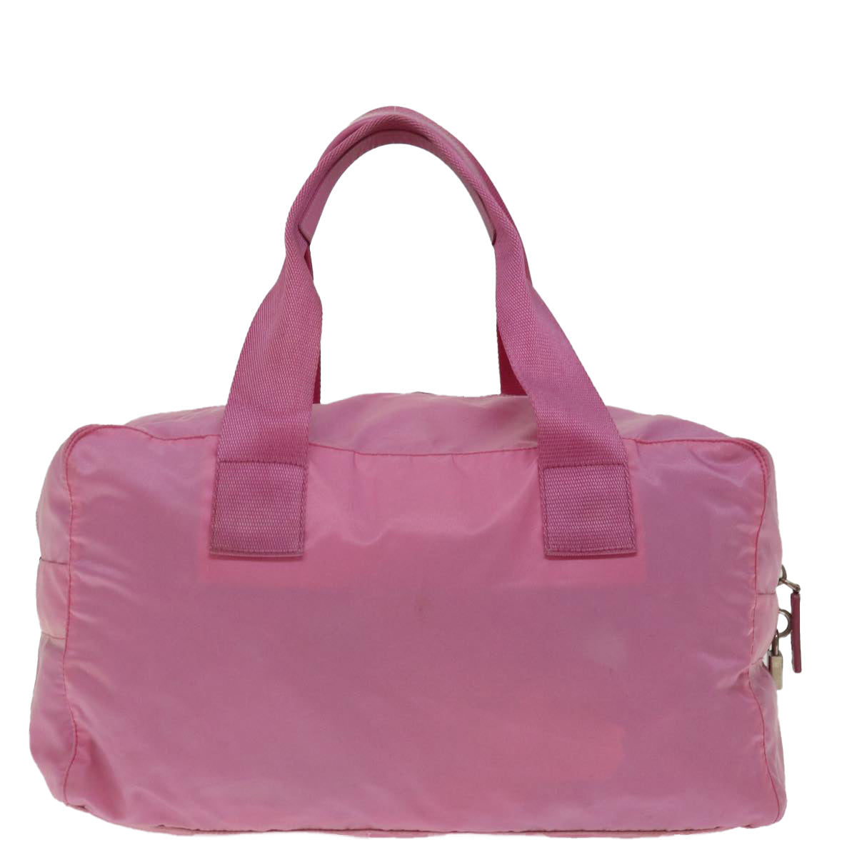 PRADA Boston Bag Nylon Pink ac2870