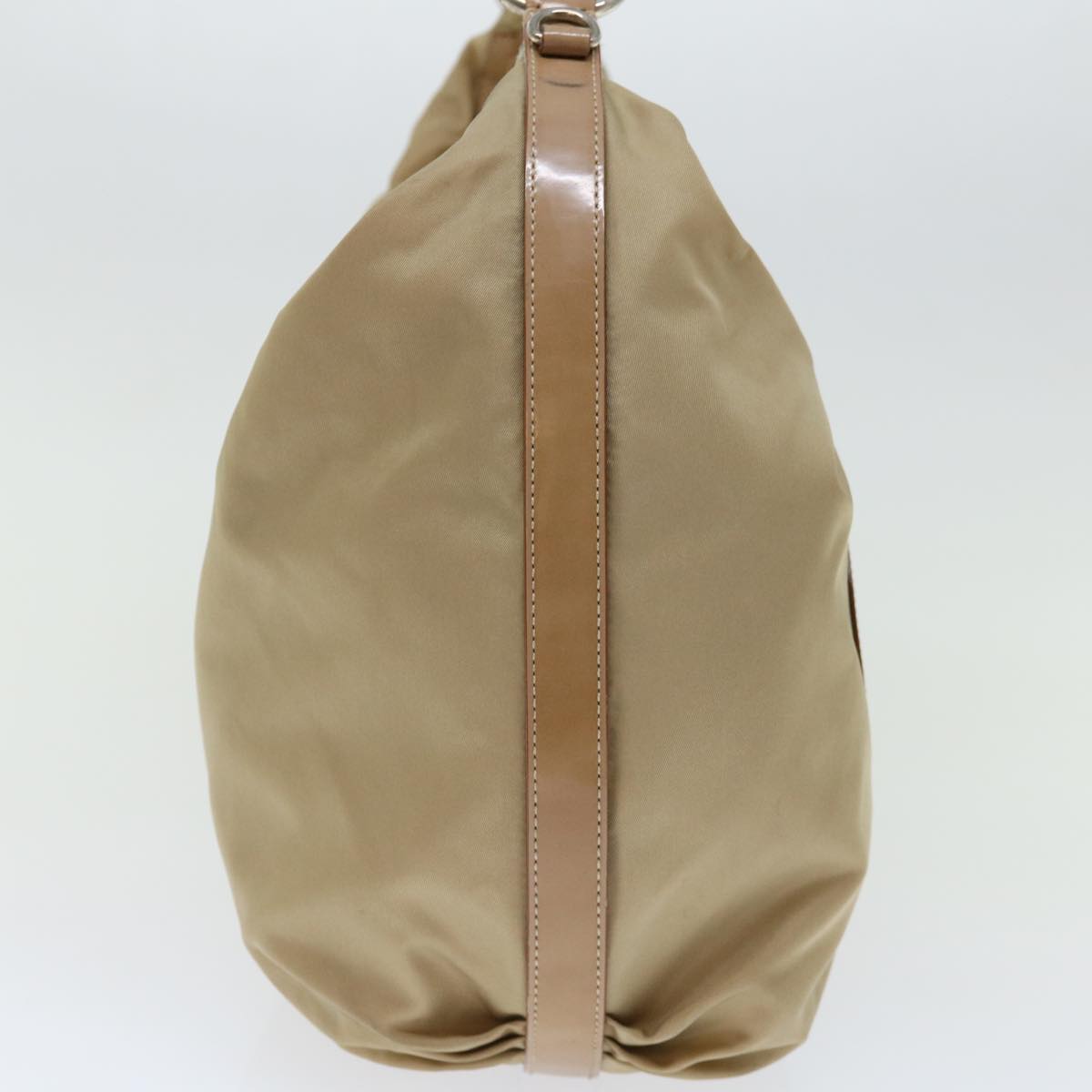 PRADA Shoulder Bag Nylon Beige ac2885