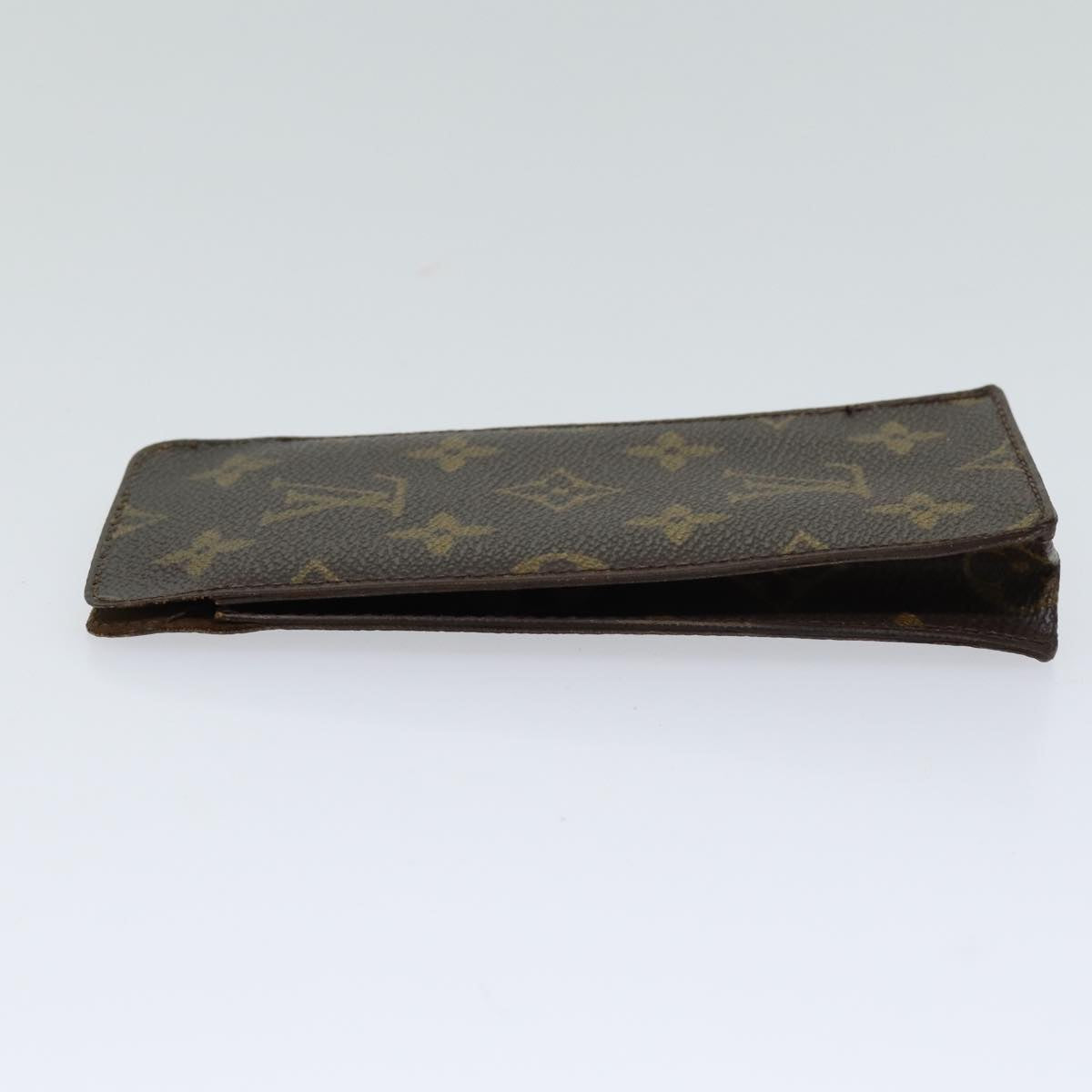 LOUIS VUITTON Monogram Etui Lunette Simple Glasses Case Old model LV ac2888