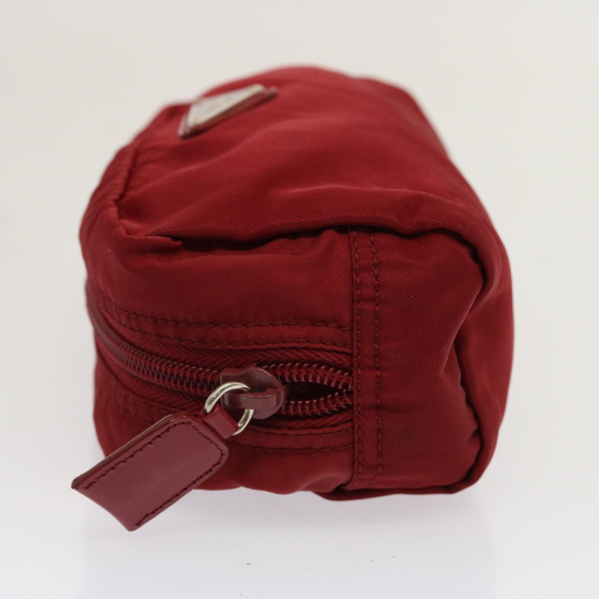 PRADA Pouch Nylon Red ac2907