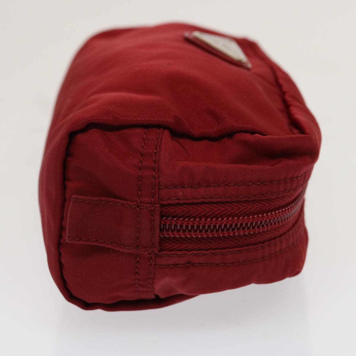 PRADA Pouch Nylon Red ac2907