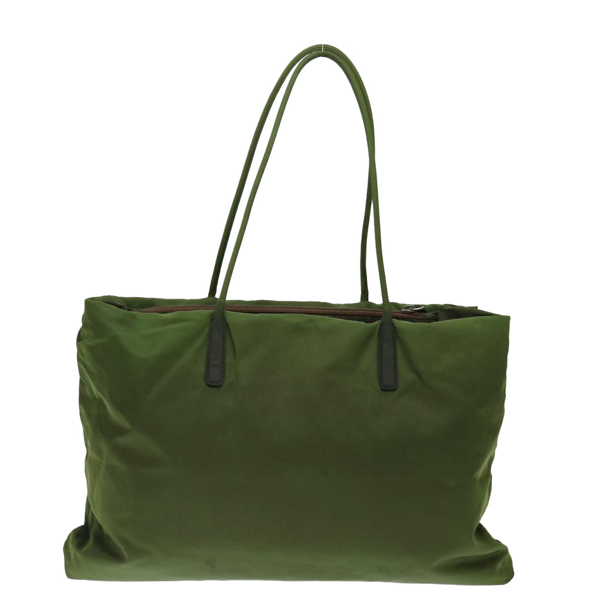 PRADA Tote Bag Nylon Khaki ac2933