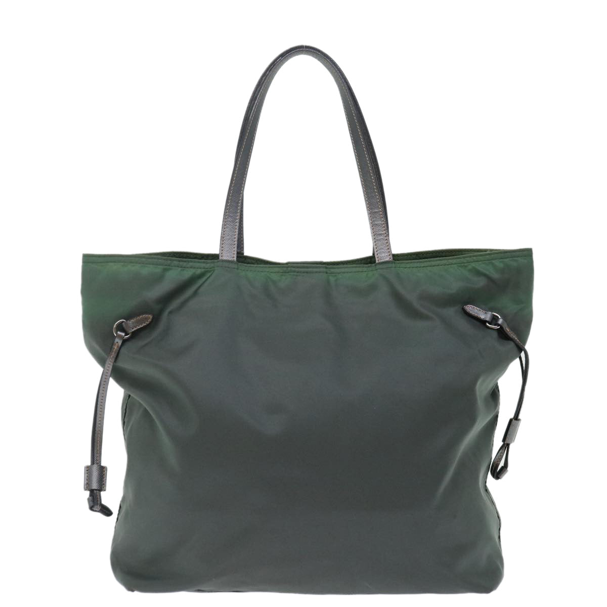 PRADA Tote Bag Nylon Khaki ac2934