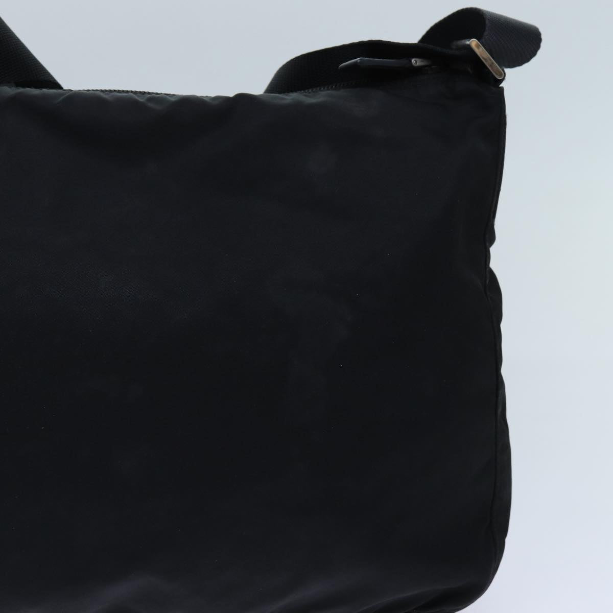 PRADA Shoulder Bag Nylon Black ac2936