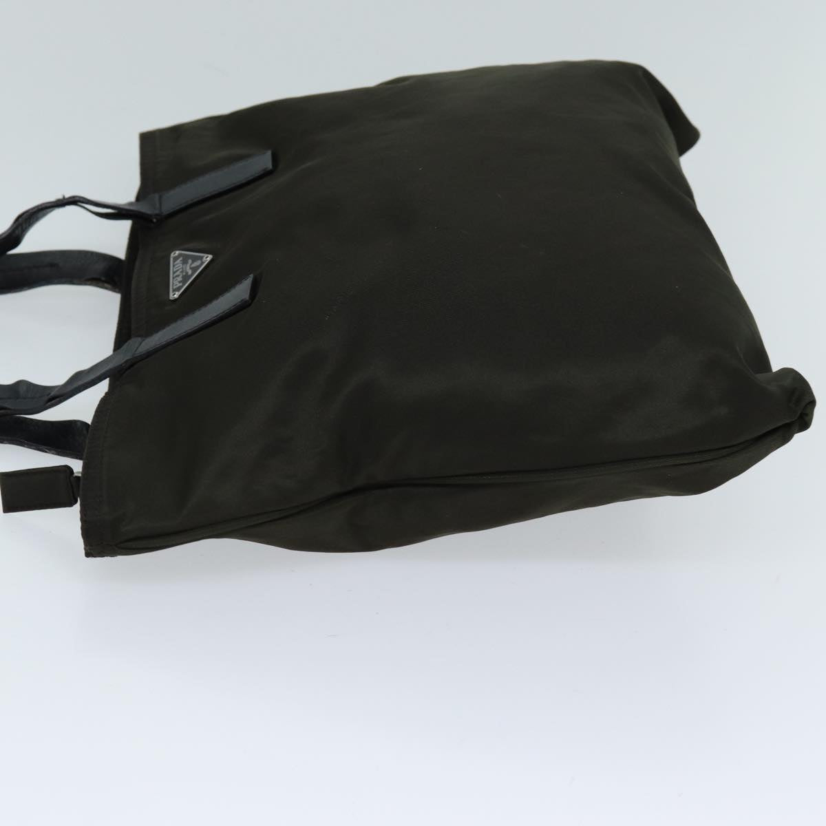 PRADA Tote Bag Nylon Khaki ac2957