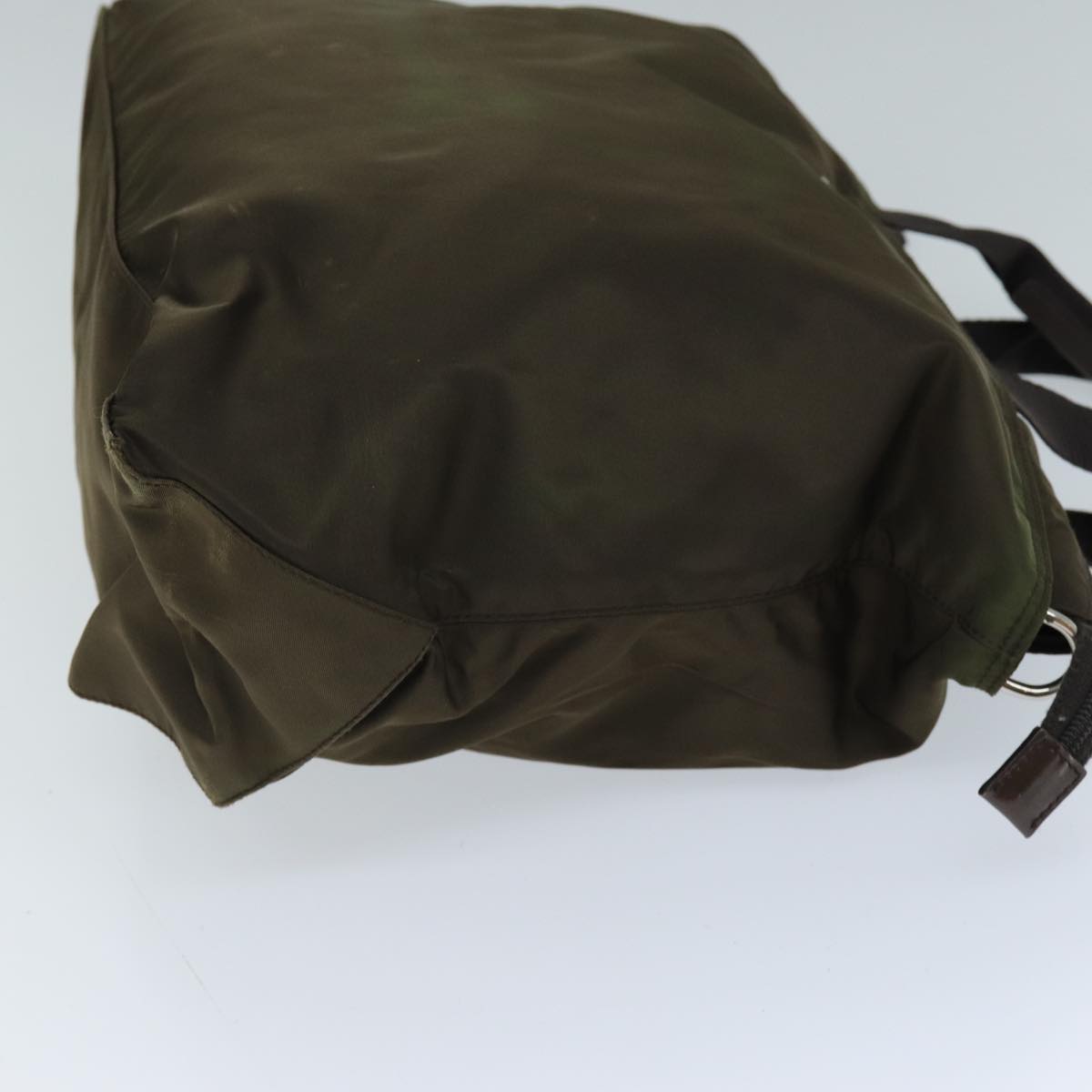 PRADA Hand Bag Nylon 2way Brown ac2959
