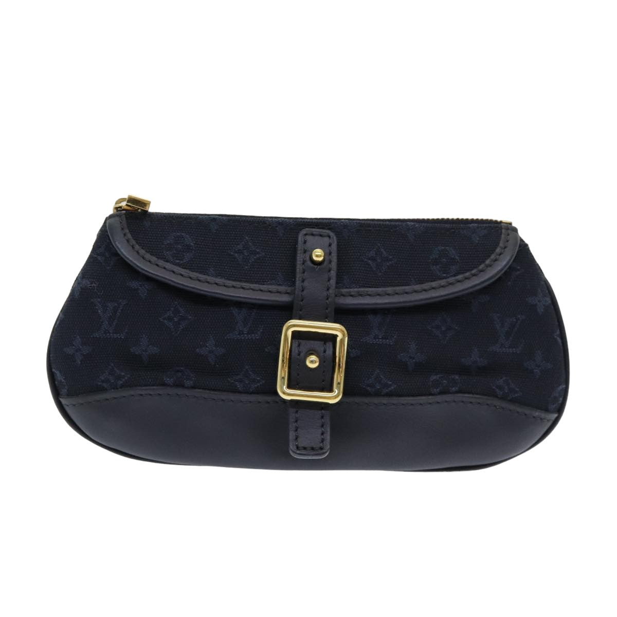 LOUIS VUITTON Monogram Mini Ansophie Pouch TST Blue M92697 LV ac3116