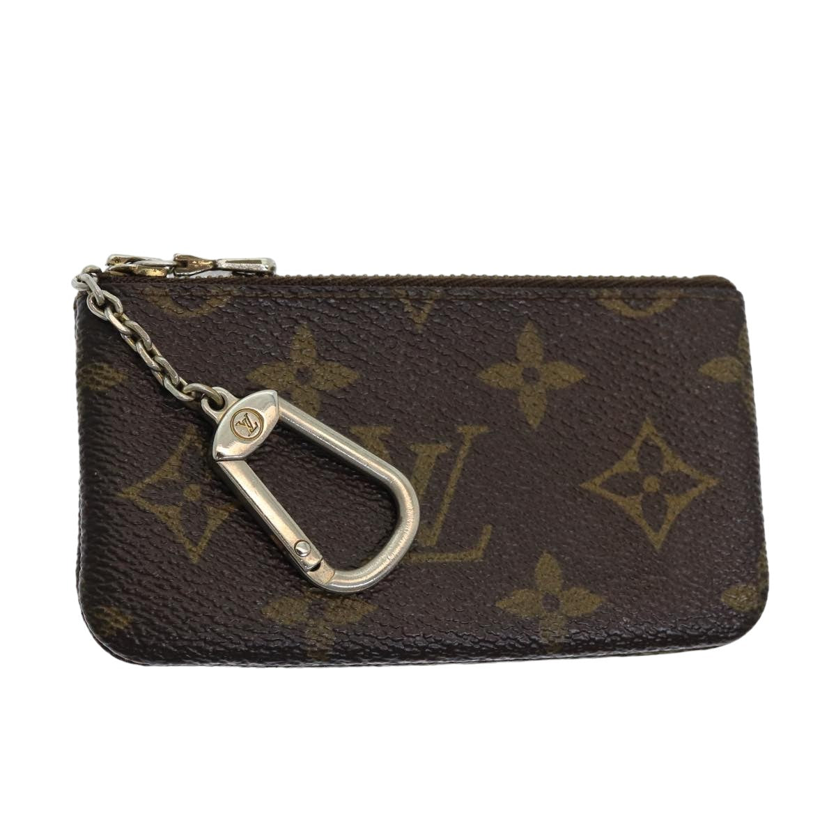 LOUIS VUITTON Monogram Pochette Cles Coin Purse M62650 LV ac3118