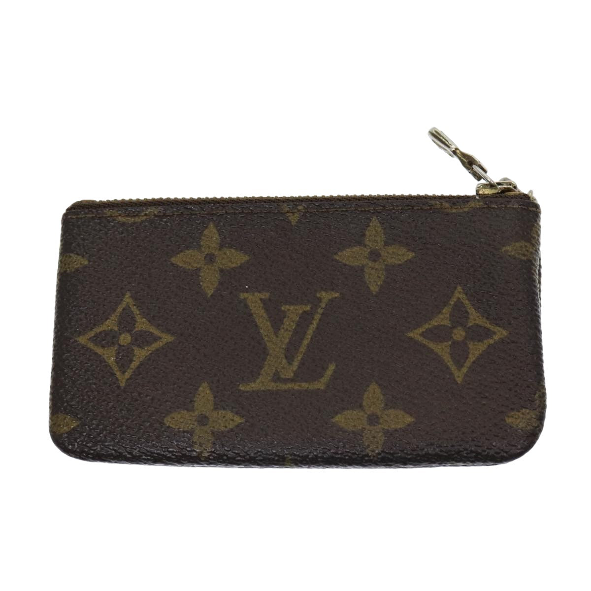 LOUIS VUITTON Monogram Pochette Cles Coin Purse M62650 LV ac3118
