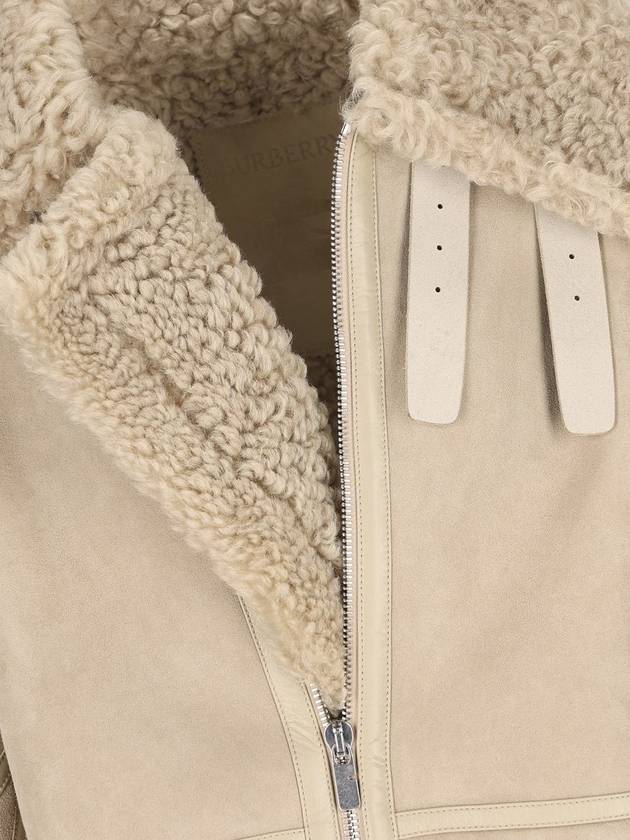 Burberry Aviator Shearling Jacket Field