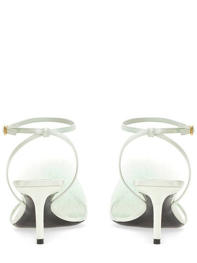 Saint Laurent Mule MAE In Satin Crepe 7183011UU003917 B0040191877