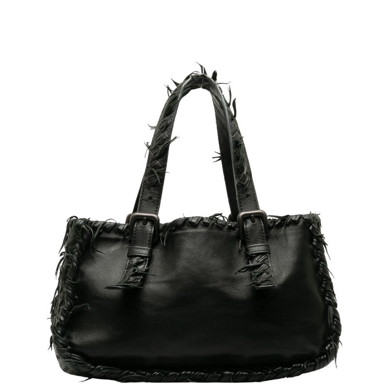 Bottega Veneta Tote Bag in Leather Black 271930 Ladies