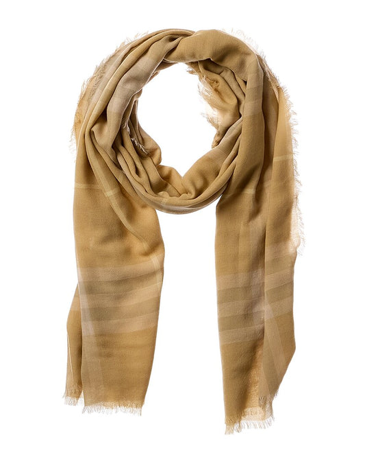 Burberry Classic Check Wool Scarf