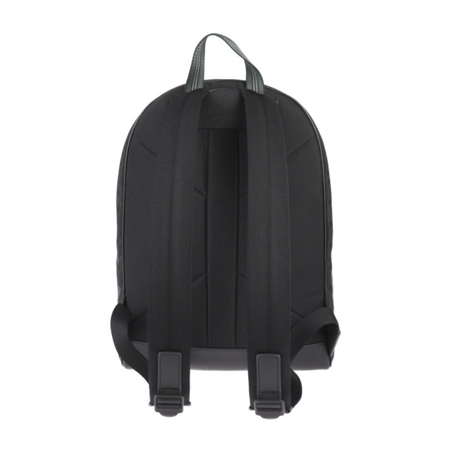 Burberry Jacquard Leather Backpack Handbag Shoulder Bag ()