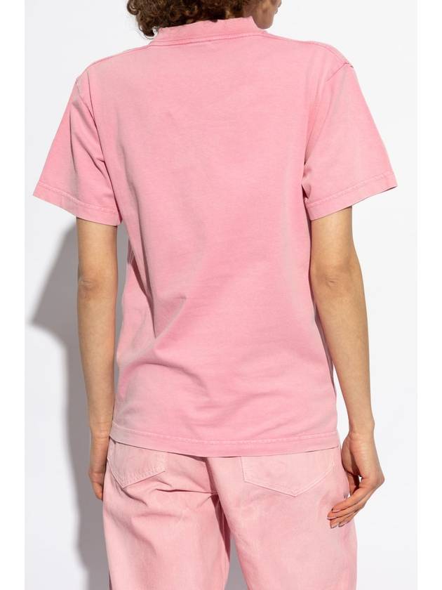 Balenciaga Balenciaga T-shirt With Logo, Women's, Pink