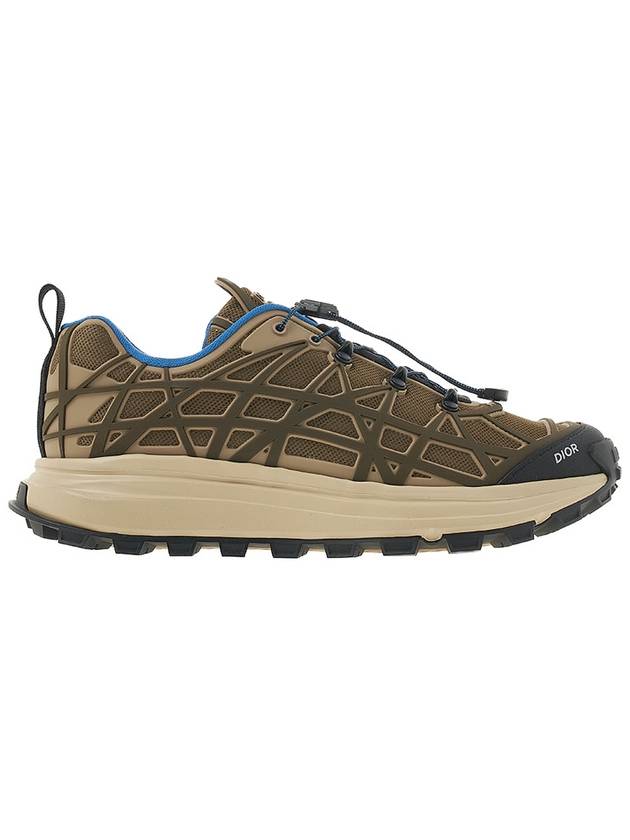 B31 Runner Technical Mesh Rubber Warped Low Top Sneakers Brown Dior