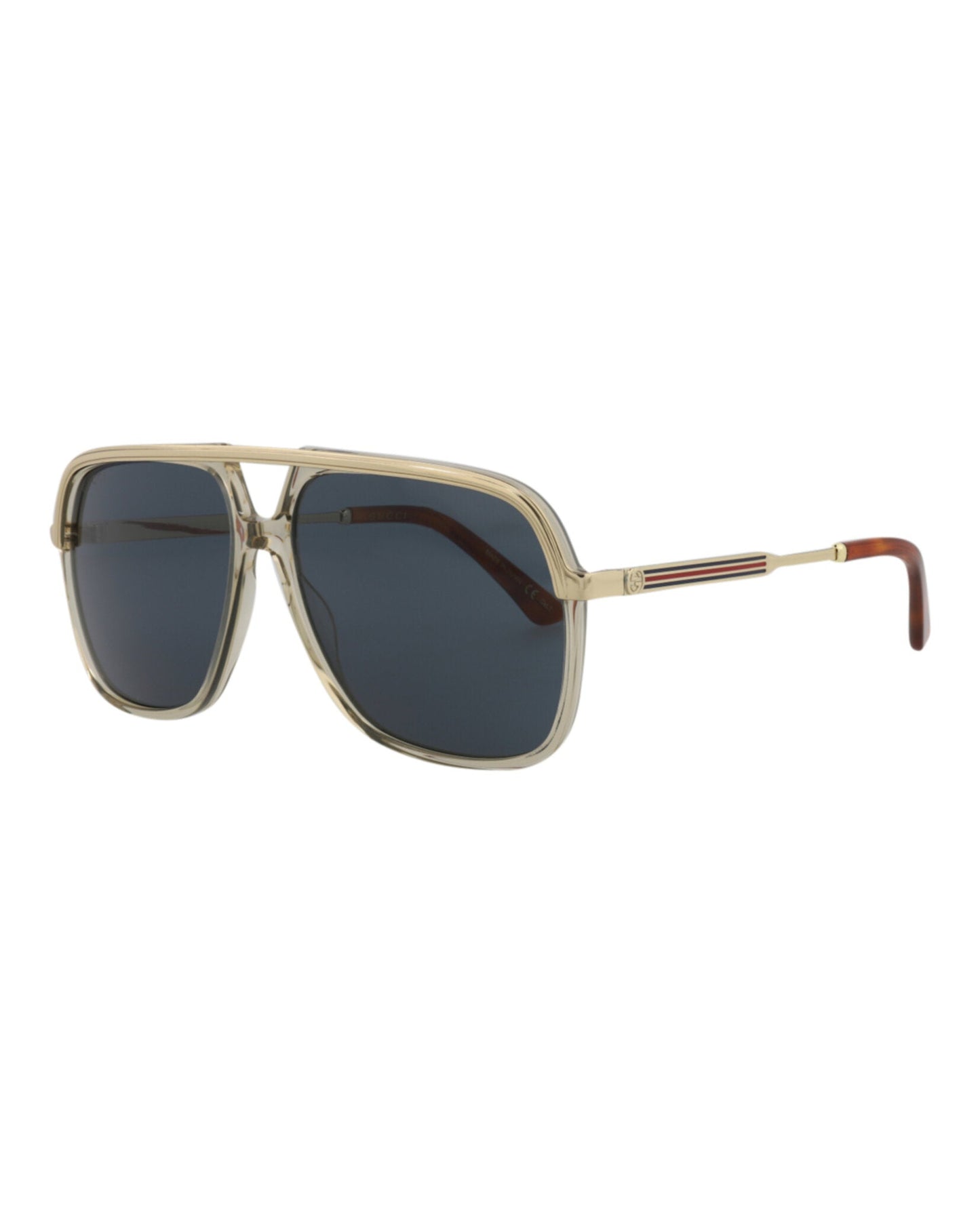 Aviator-Frame Acetate Sunglasses