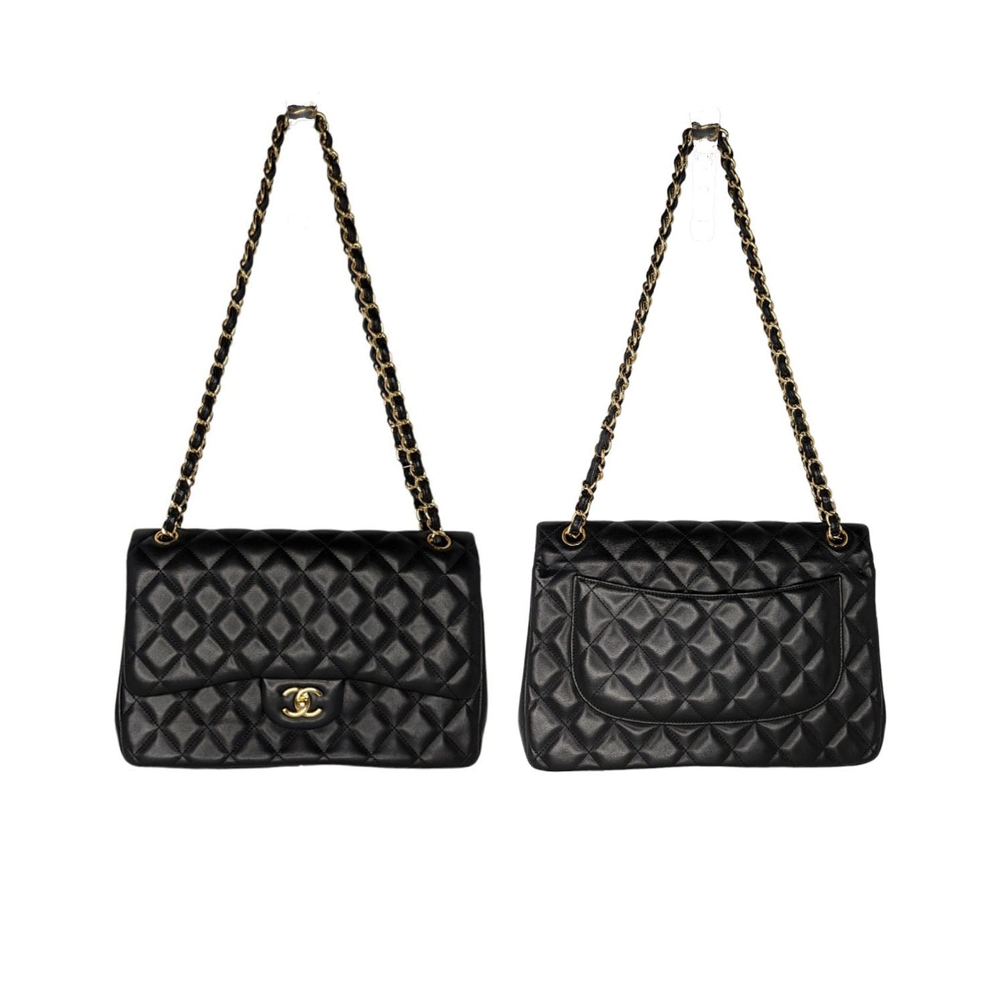 Chanel bag Classic Quilted Lambskin Double Jumbo Flap