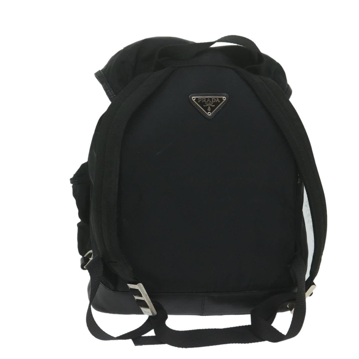 PRADA Backpack Nylon Black ai735