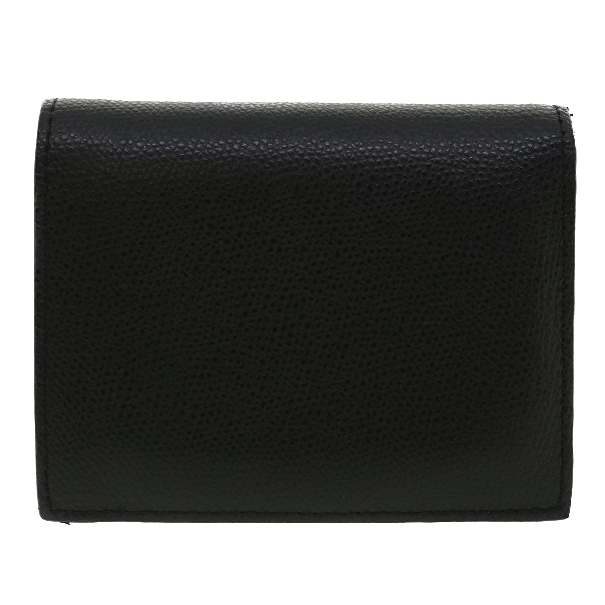 FENDI Wallet Leather Black am3478