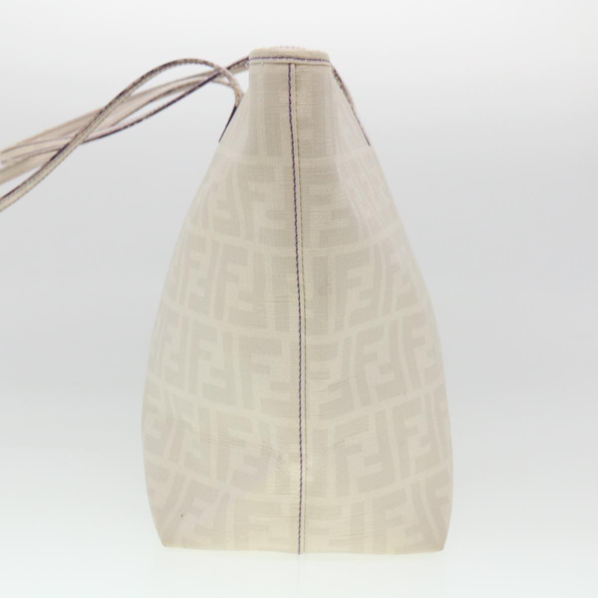 FENDI Zucca Canvas Tote Bag White 8BH185-UZD 108-211 am4133
