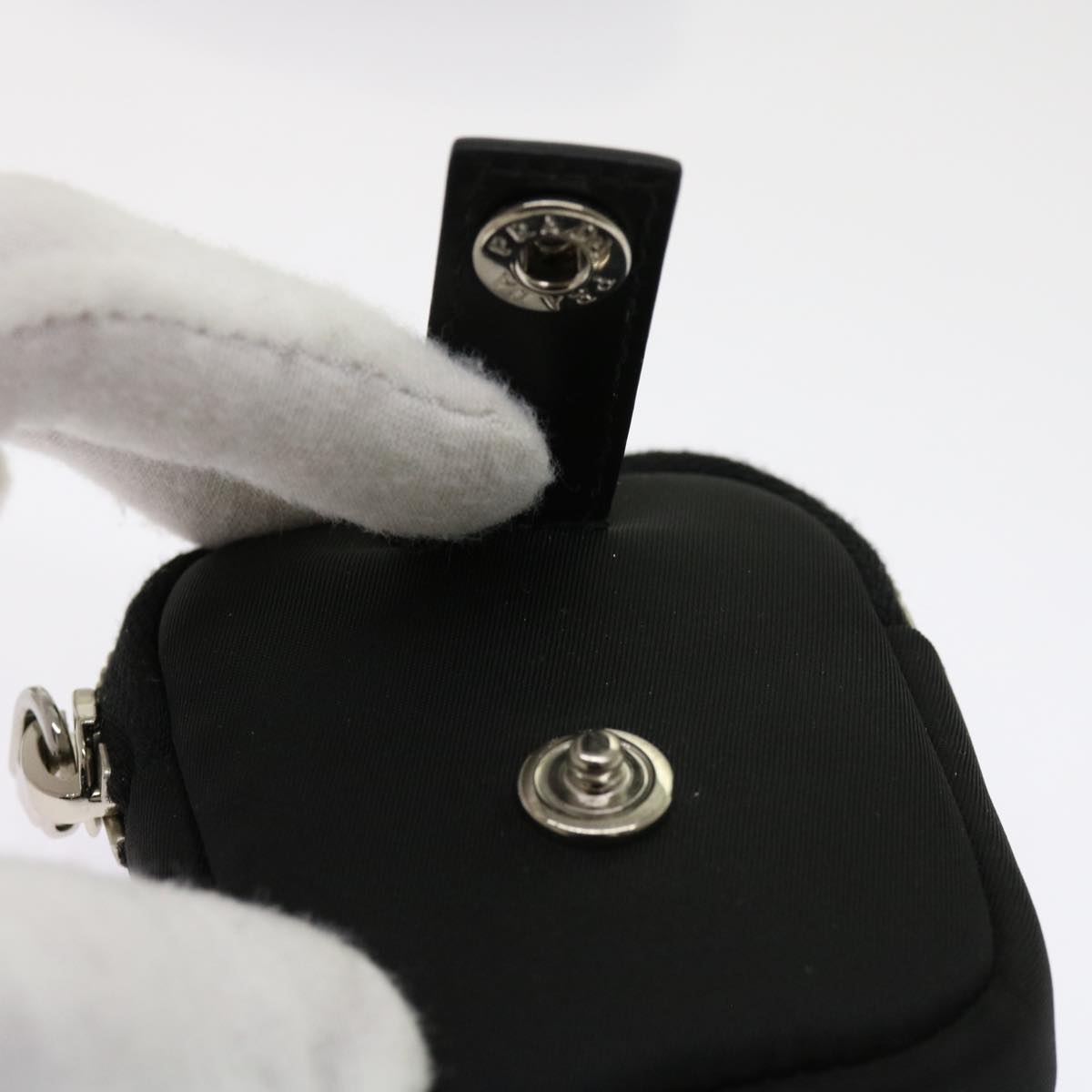 PRADA Boots Pouch Nylon Black am5384