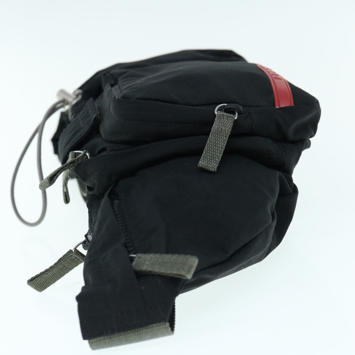 PRADA Sports Waist bag Nylon Black am5433