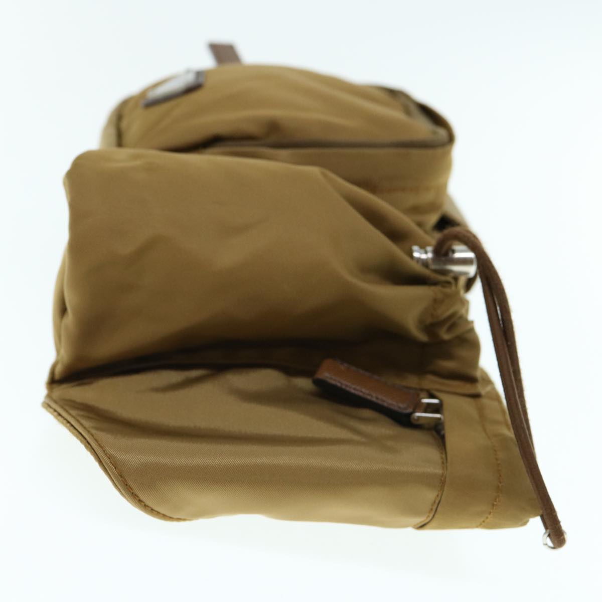 PRADA Waist bag Nylon Brown am5436